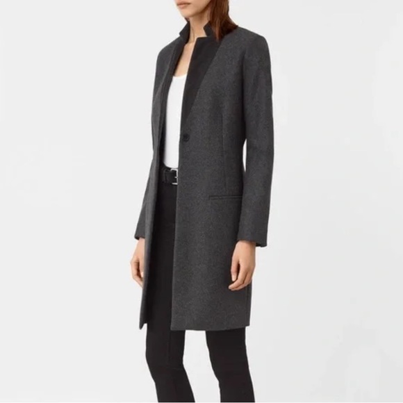 All Saints Jackets & Coats All Saints Leni Italian Wool Coat